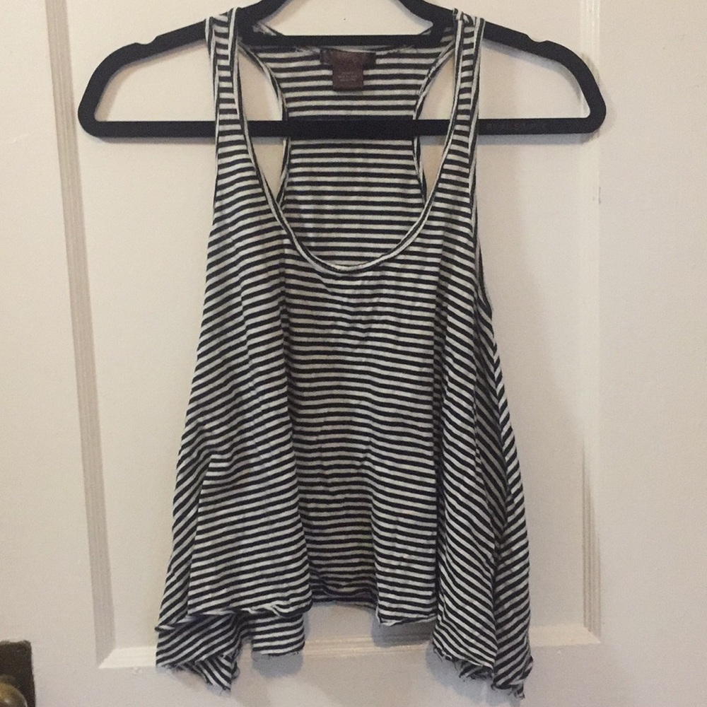 Soft, flowy striped tank